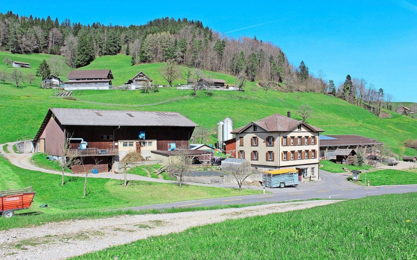 Der Betrieb von Patrizia und Christian Bamert-Weishaupt liegt direkt an der viel befahrenen Passstrasse Hulftegg. 