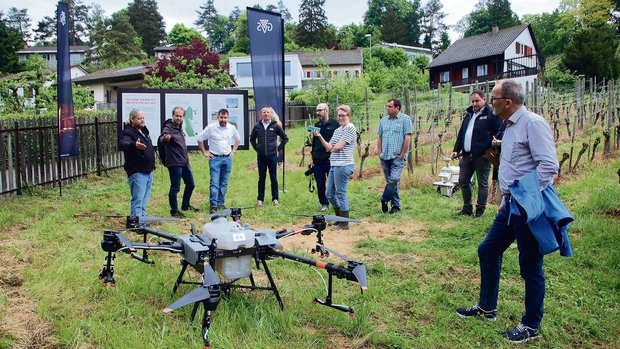 Kaum mehr wegzudenken ist in den Ostschweizer Steilhängen der Einsatz von Drohnen.