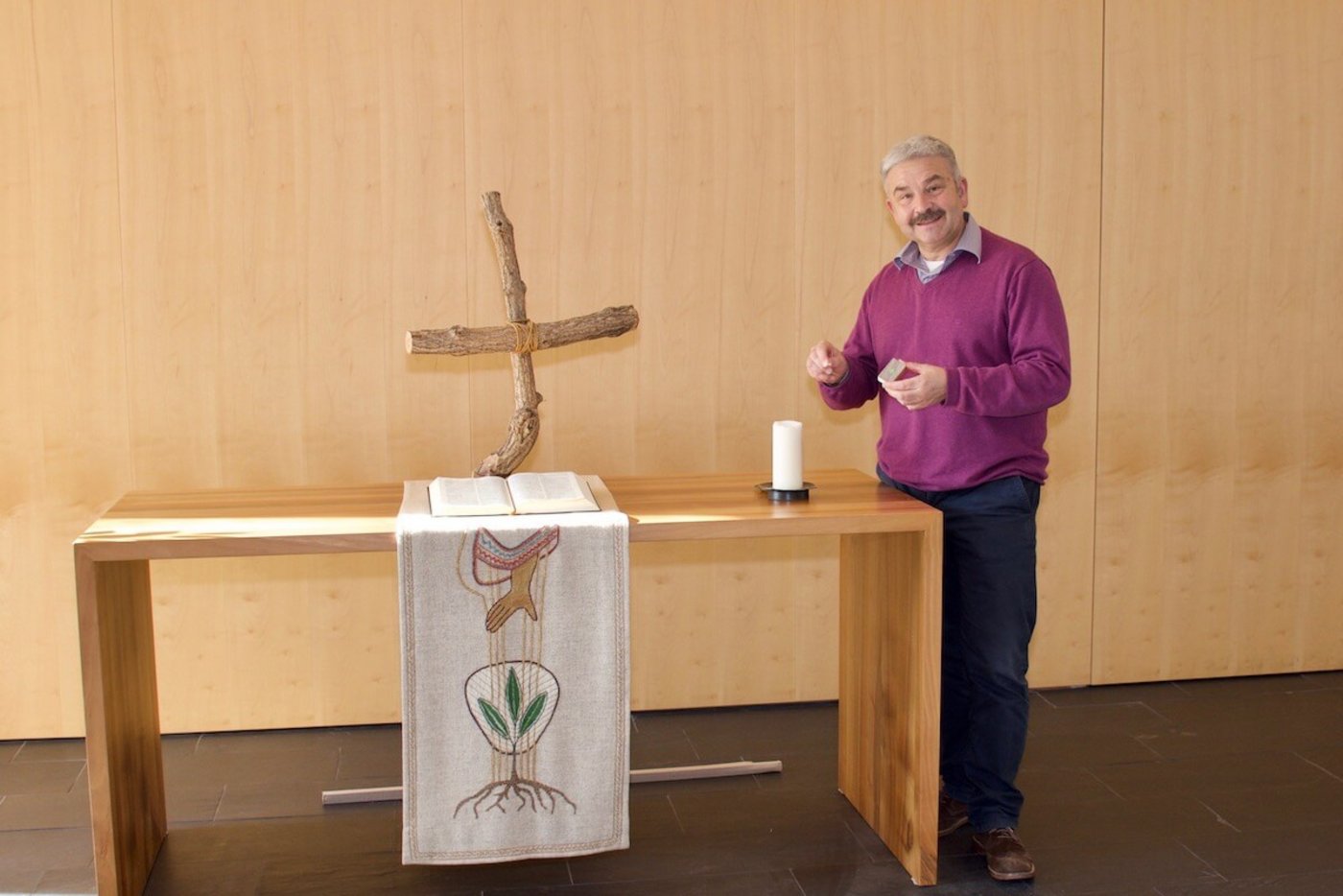 Andri Kober, Präsident des bäuerlichen Sorgentelefons.