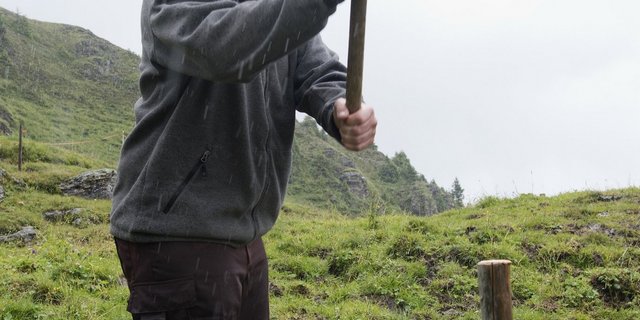 Über 12'000 Diensttage wurden im Jahr 2015 auf Schweizer Alpen von Zivildienstleistenden absolviert. (Bild zVg)