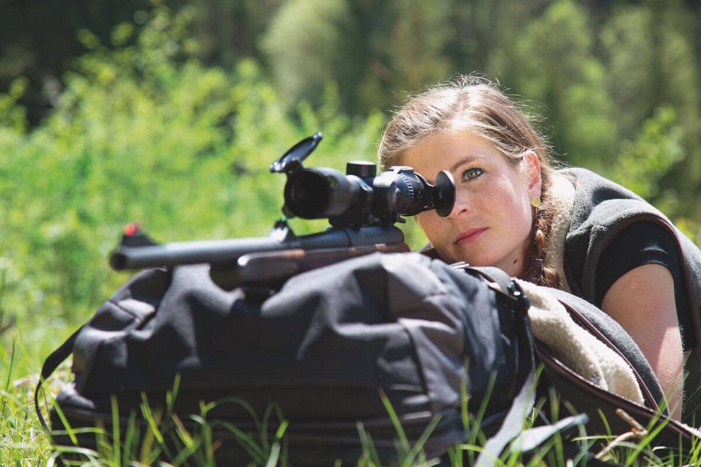 Renate König ist Jägerin aus Überzeugung. (Foto: Pia Neuenschwander)
