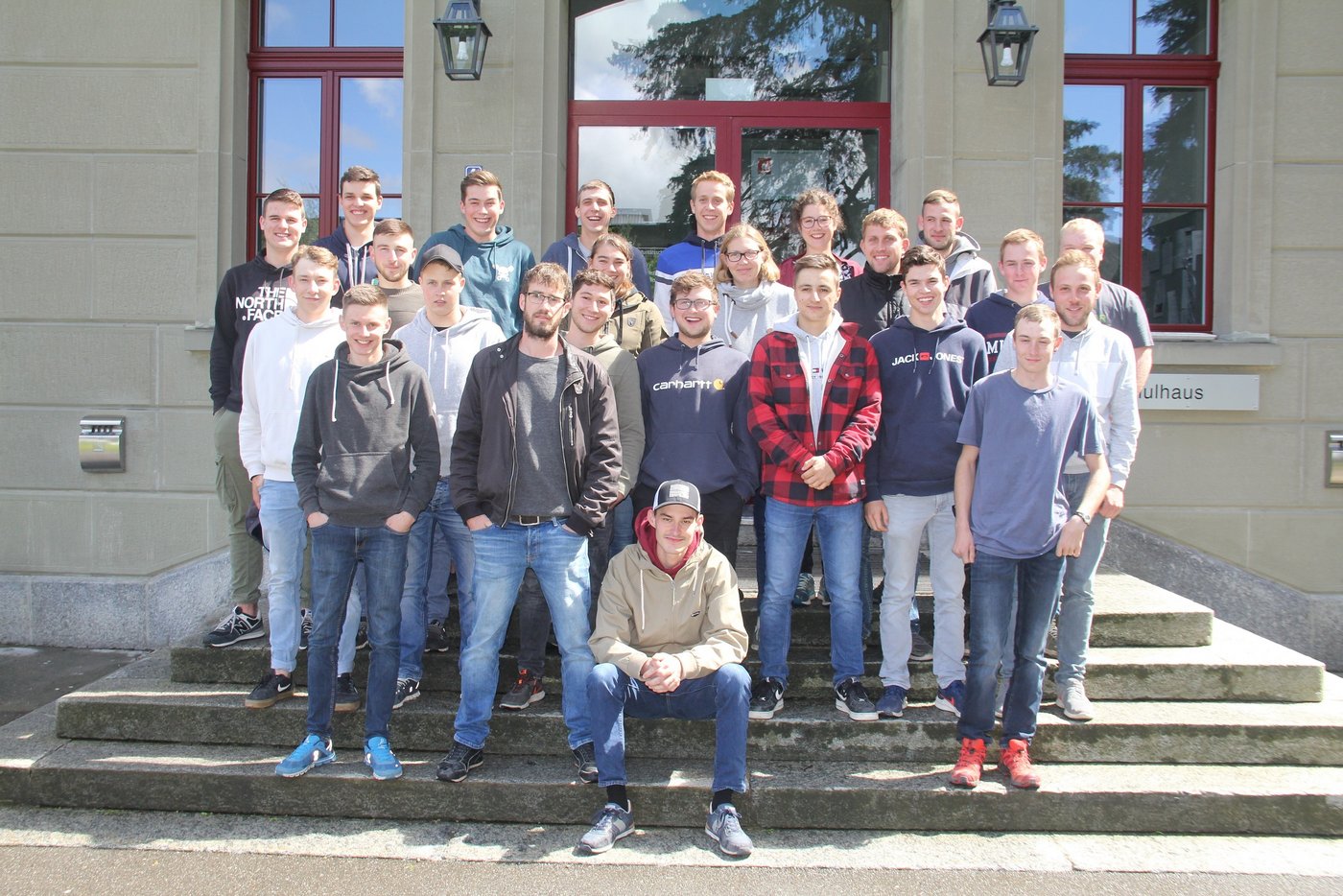 Die Klasse Landwirt/in EFZ Rütti, 3A. (Bilder Inforama)