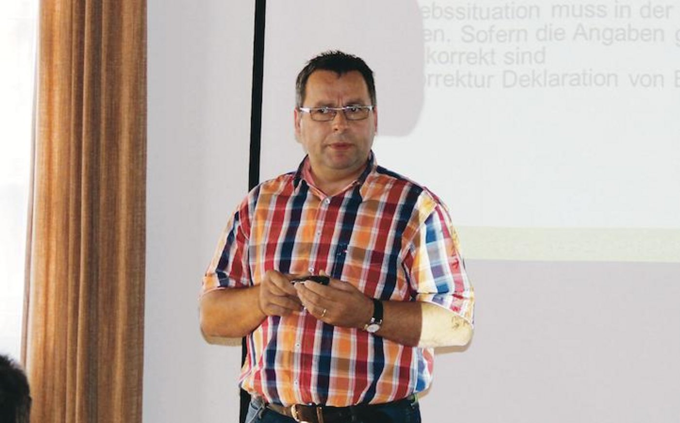 Stephan Furrer verteidigt die Spendenverteilung der Qualinova. (Archivbild BauZ)