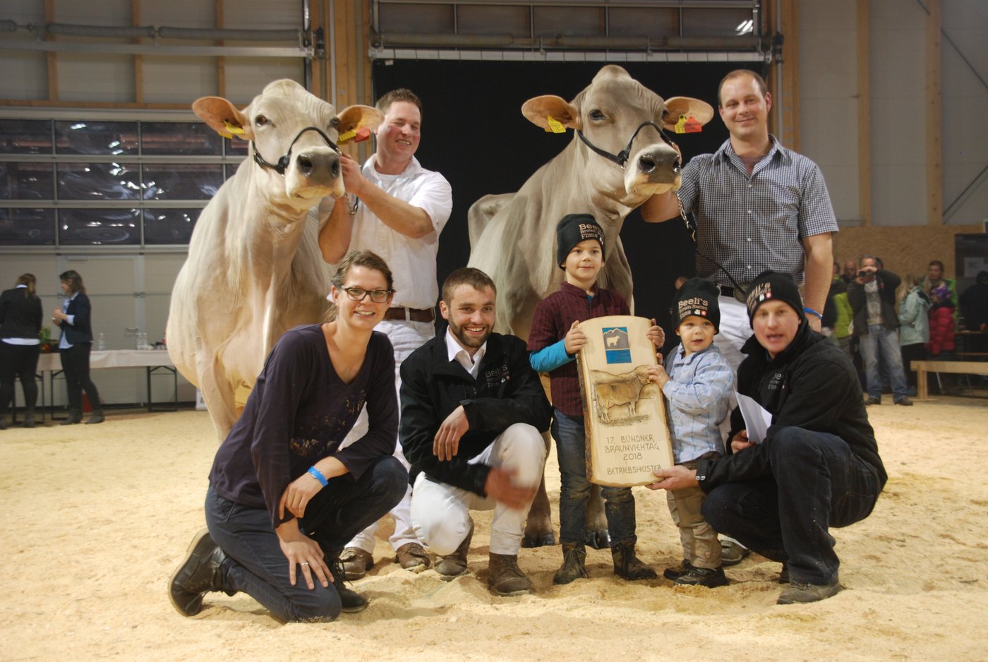 Familie Beeli holte sich zum sechsten Mal den Titel Betriebsmeister.