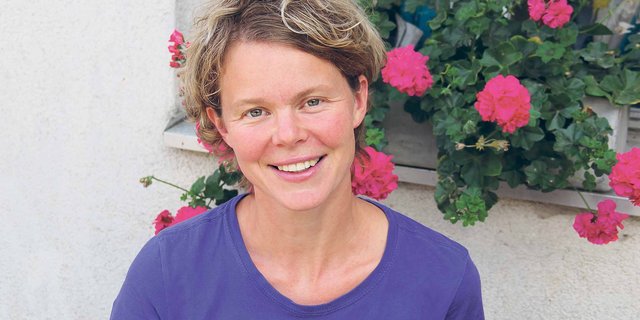 Andrea Nussbaumer lebt mit ihrer Familie abgelegen im Solothurner Jura. (Bild Benildis Bentolila)