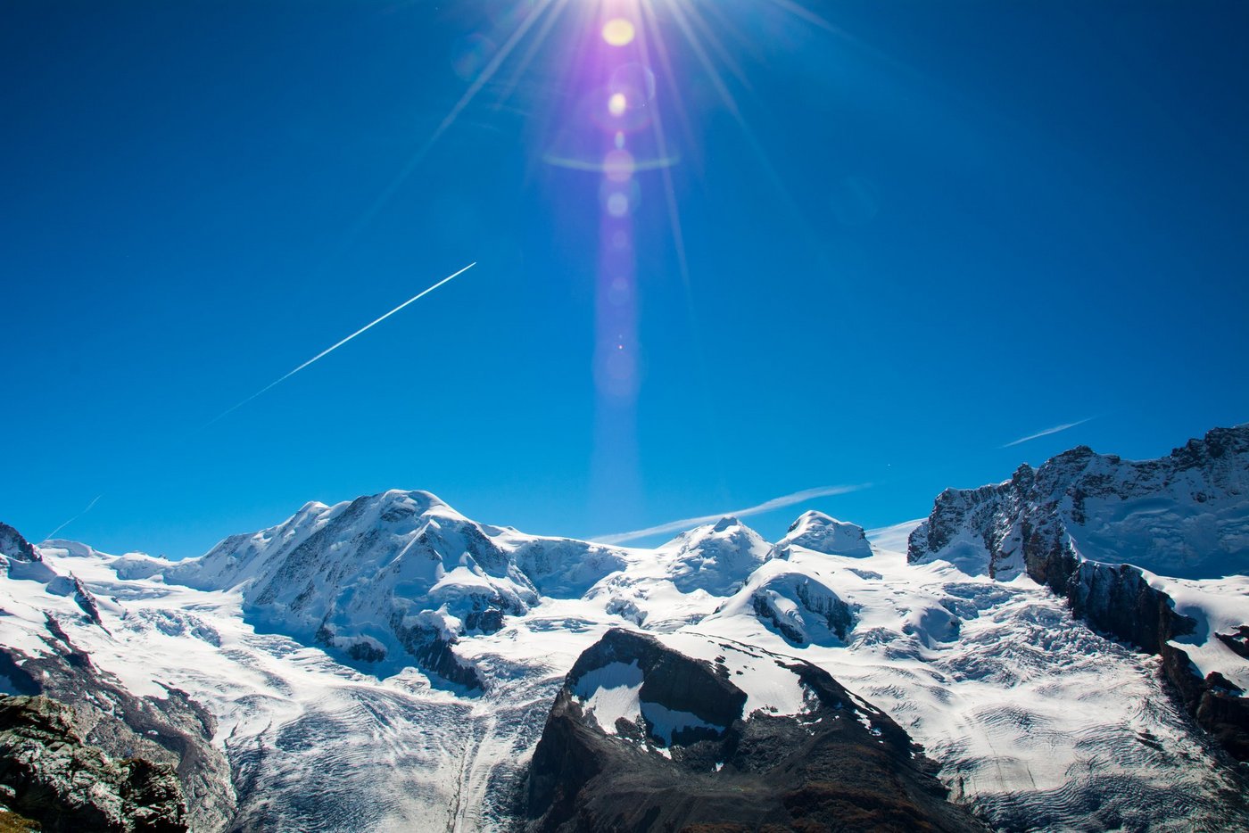 Weltweit verloren Gletscher viel Eis, hier in Zermatt VS. (Bild Unsplash)