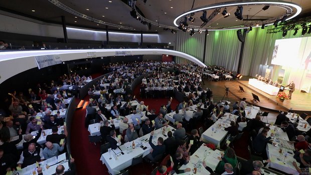 Die Delegiertenversammlung 2019 des SBV im Berner Kursaal. (Bild SBV)