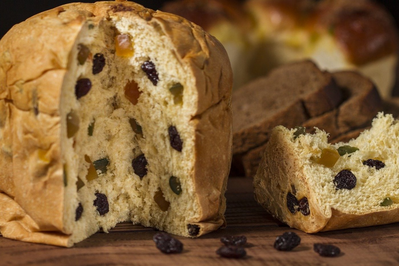Auch auf Schweizer Tafeln ein gern gesehener Gast: Panettone aus Italien. (Bild Pixabay)