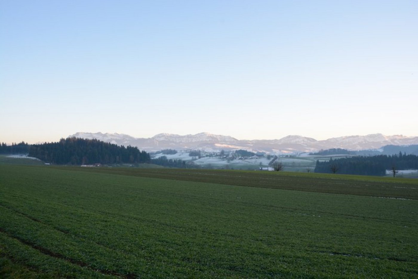 Sicht auf Pilatus. (Bild Andrea Gysin)