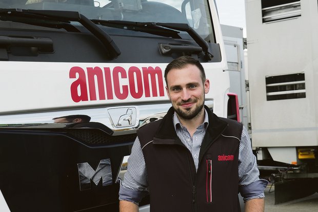 Mit 29 Jahren ist Julius Jordi bei Anicom Leiter der Region Ostschweiz geworden. Sein Ziel ist, dass Anicom Ostschweiz in einem Markt mit sinkenden Stückzahlen seine führende Position behaupten kann.(Bild Christian Weber)