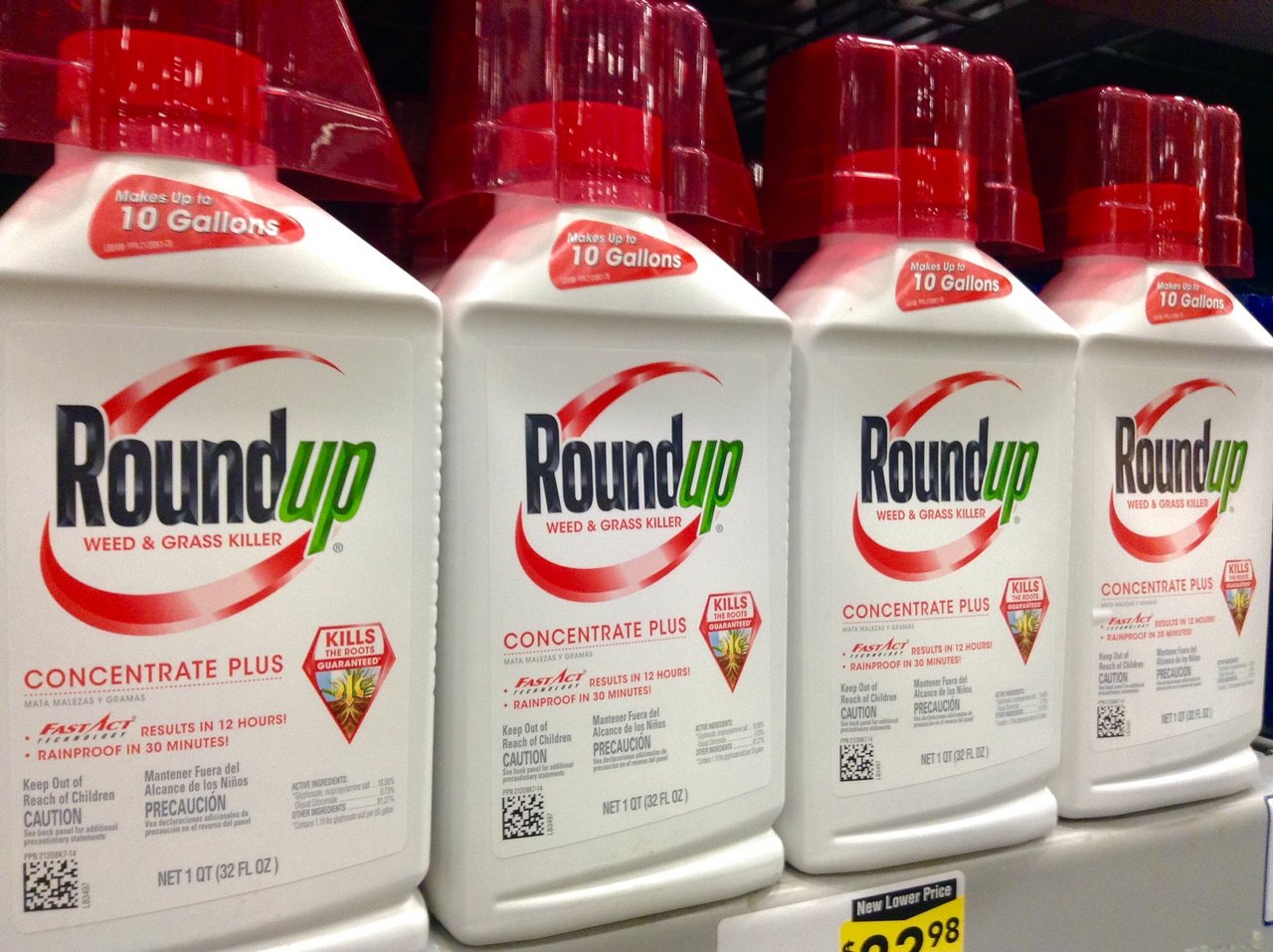 Roundup-Produkte enthalten den Wirkstoff Glyphosat enthalten. (Bild Mike Mozart)