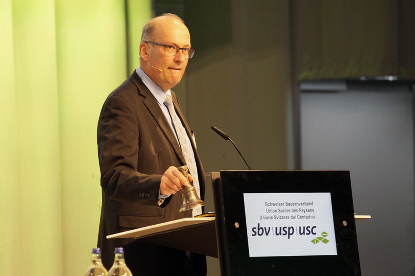 Die Schweizer Landwirtschaft erfülle die Ziele der Nachhaltigkeit, so Markus Ritter. (Bild SBV)