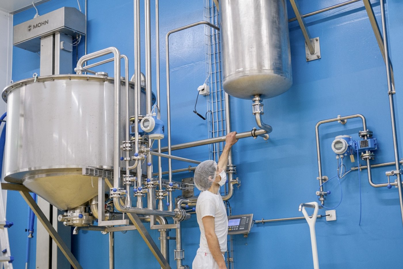 Im bernischen Oberdiessbach produziert das Jungunternehmen fossilfrei. (Bild New Roots)