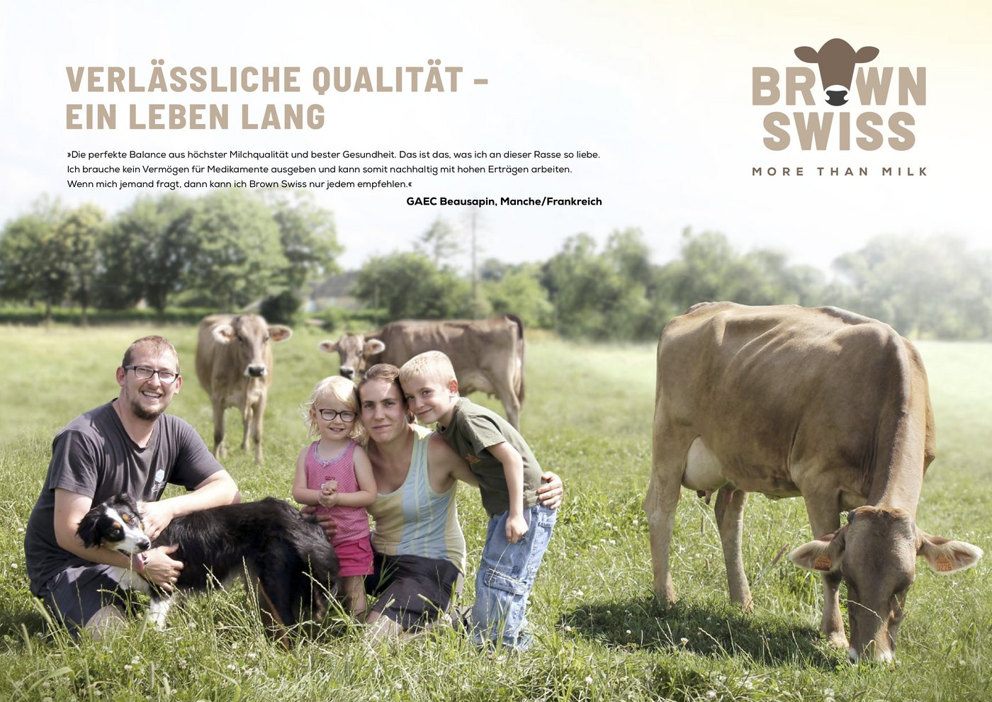 GAEC Beausapin aus Manche, Frankreich.