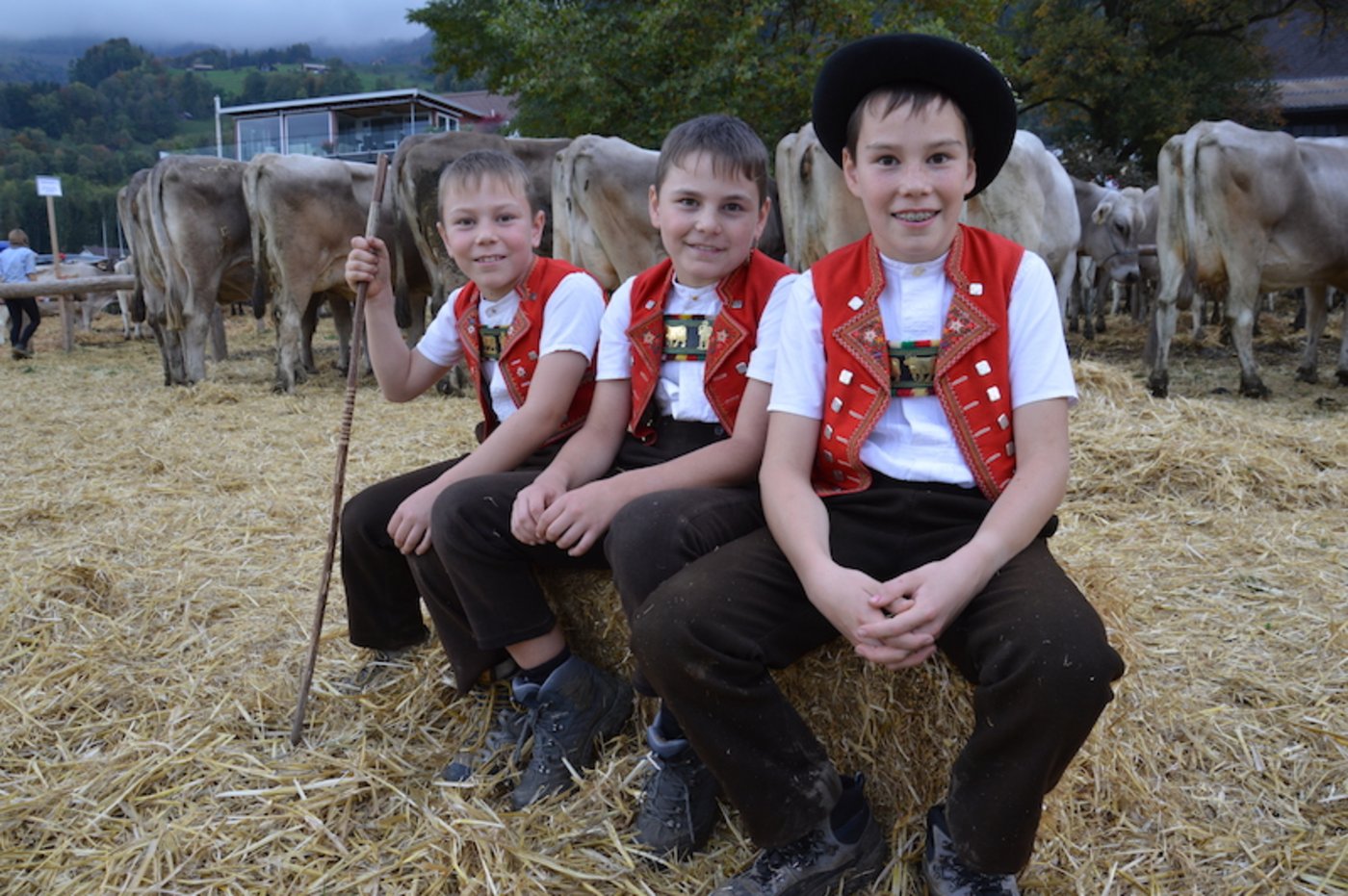 Auch der Nachwuchs zeigte sich herausgeputzt.