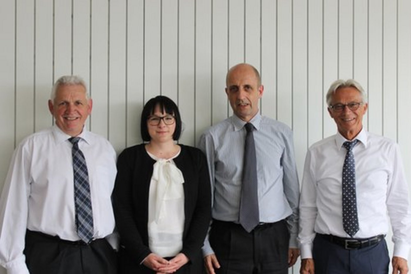 Hans Schüpbach, Mirjam Hostettler, Dominique Kohli, Hansueli Raggenbass (v.l.). (Bild: zVg)