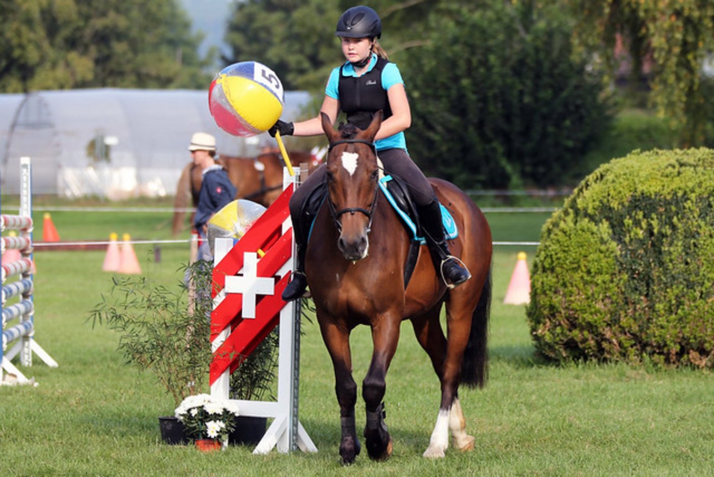 Auch die Kleinen waren mit Elan dabei. 