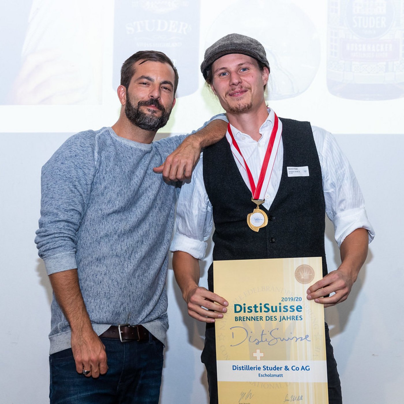 Brenner des Jahres, Saverio Friedli, von der "Distillerie Studer & Co AG", Eschholzmatt LU. (Bild zVg)