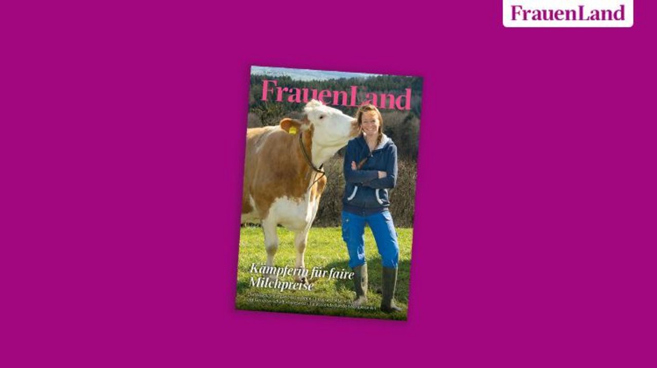 Cover Magazin FrauenLand vom April 2020. (Bild FrauenLand)