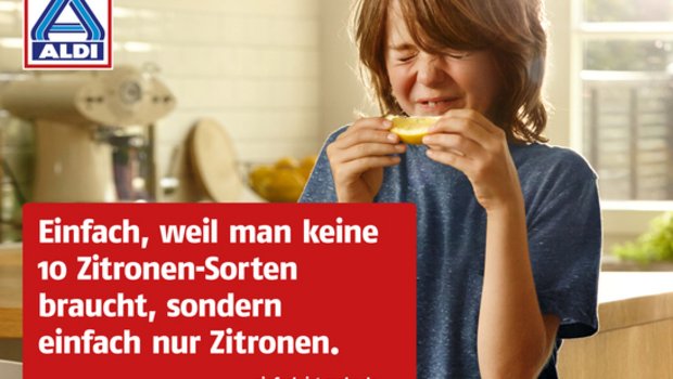 Die ersten Aldi-Fernsehspots setzen auf den Claim «Einfach ist mehr». (Bild zVg)