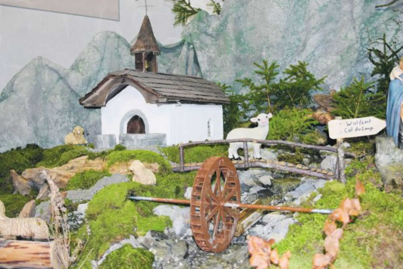 Viele kleine Details machen die Krippe zu etwas ganz Besonderem. (Bild Julia Overney)