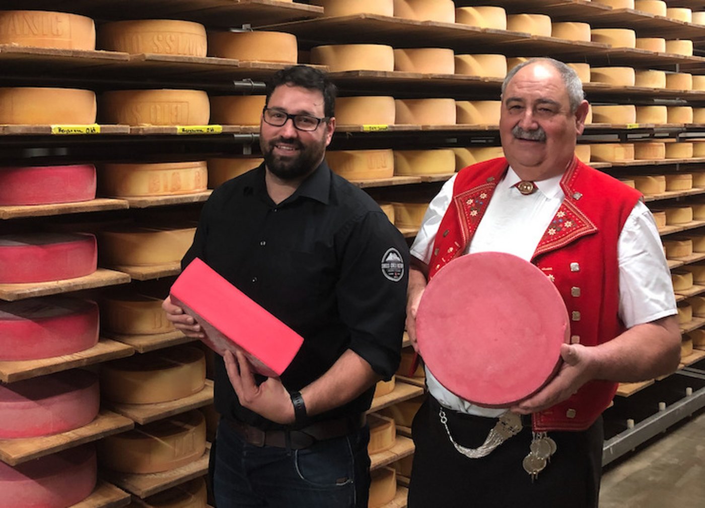 (v.l.n.r.) Jürg Stadelmann (3.Generation) und Elmar Stadelmann (Vater 2.Generation) (Bild z.V.g.)