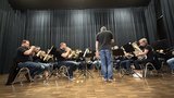 Für musikalische Highlights sorgte der Musikverein Brass Band Berg am Irchel unter der Leitung von Daniel Jenzer. (Bild: Daniela Clemenz)