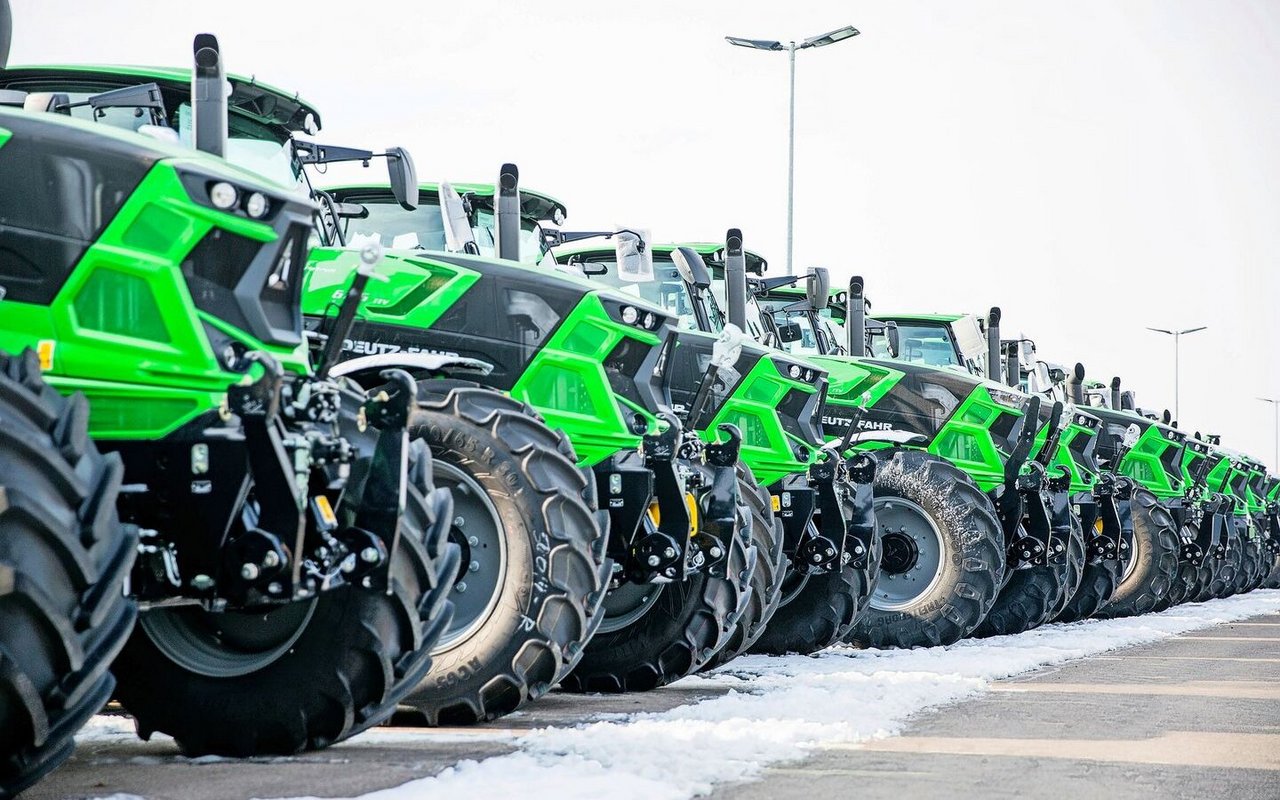 Deutz-Fahr belegt im ersten Quartal des laufenden Jahres hinter Fendt den zweiten Platz bei den Traktor-Neuzulassungen.