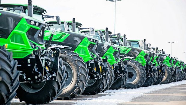 Deutz-Fahr belegt im Deutz-Fahr belegt im ersten Quartal des laufenden Jahres hinter Fendt den zweiten Platz bei den Traktor-Neuzulassungen.