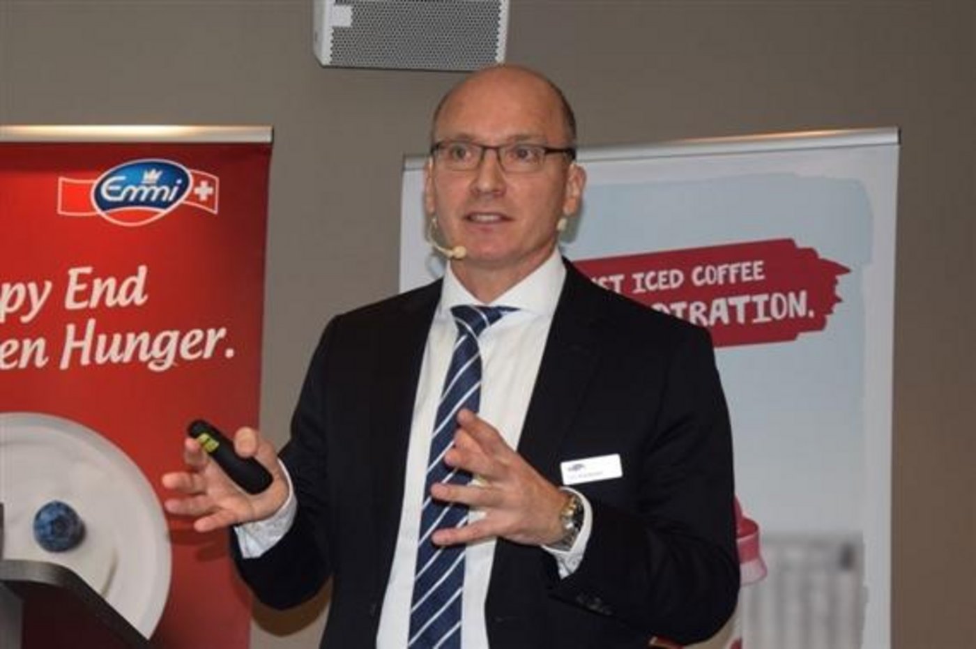 Emmi-Chef Urs Riedener legt erneut ein solides Ergebnis vor. (Bild akr)