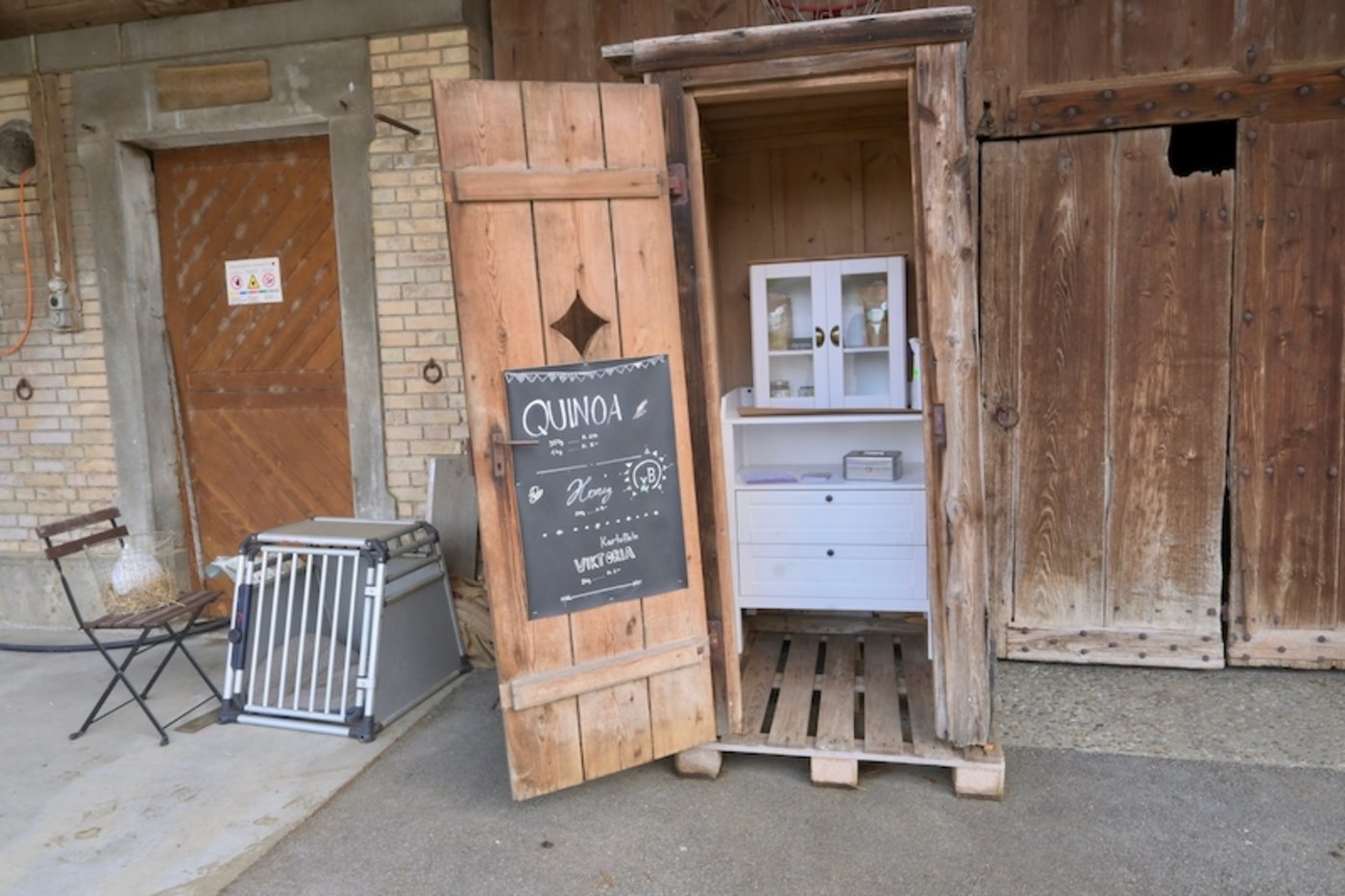 Quinoa ist gut lagerbar und deshalb das ganze Jahr im Hofladen des vB-Hof in Lyssach erhältlich. (Bild jba)