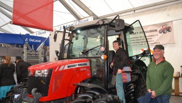 An der Agrimesse warten schöne Traktoren - aber nicht nur! (Bild Jasmine Baumann)