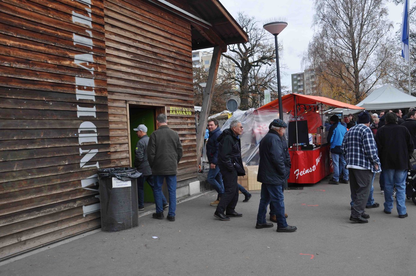 In der Landihalle trifft sich die Landwirtschaft. (Bild nb)