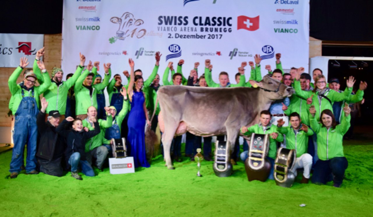 Die Züchtergruppe Entlebuch LU gewinnt erneut die Schweizermeisterschaft. 