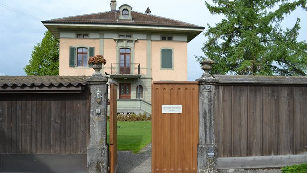 Das Gosteli-Archiv ist im Herrschaftshaus des ehemaligen Gosteli-Betriebs untergebracht. (Bild Esther Thalmann)