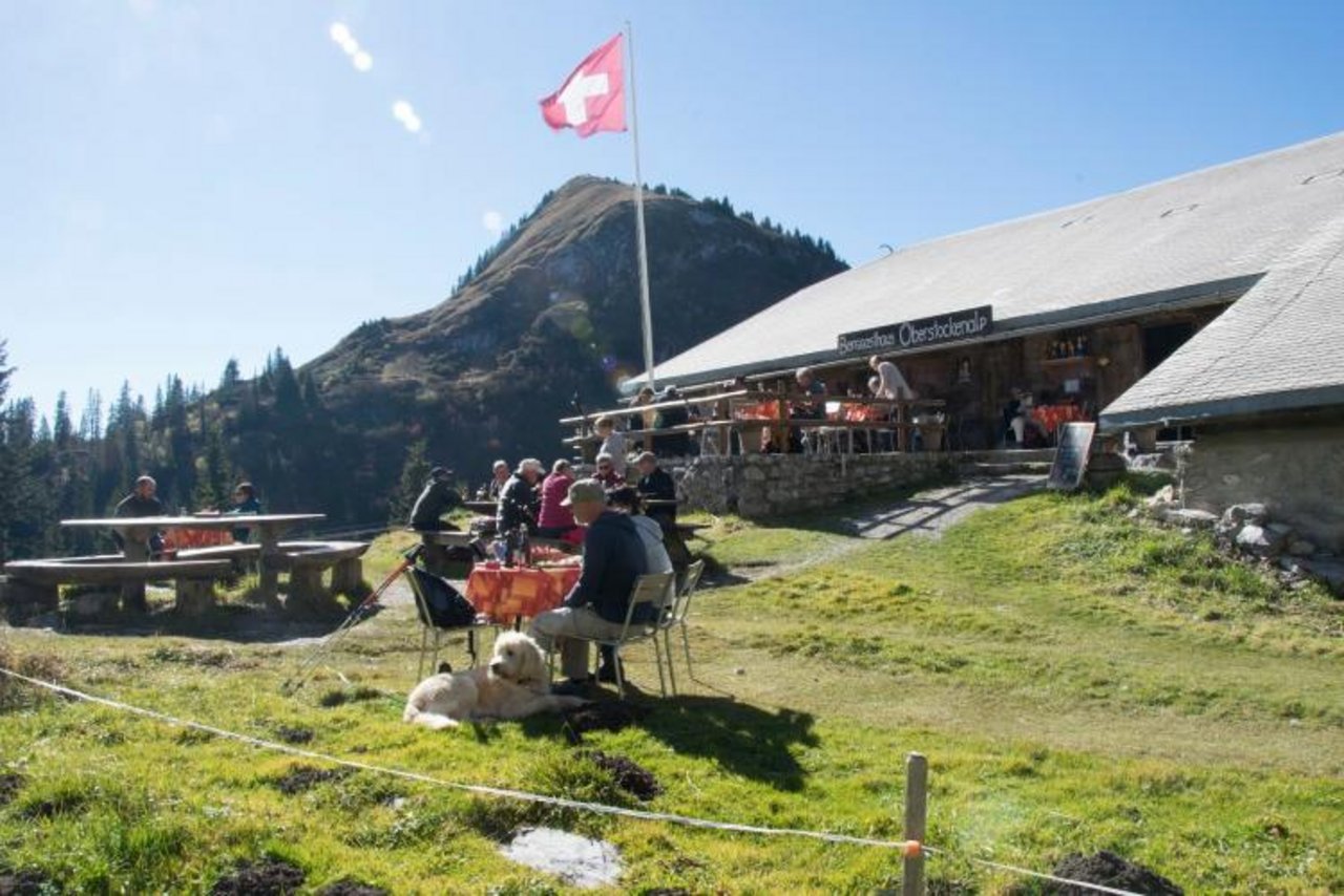 Im Bergrestaurant werden den Gästen hausgemachte Käsesorten und verschiedene Spezialitäten des Hauses serviert. (Bilder Vreni und Werner Bühler)