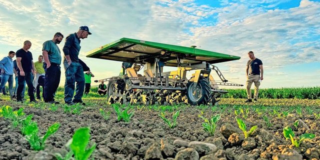 Autonome Feldroboter profitieren seit dem 1. Januar 2025 von Bundesbeiträgen, sofern sie den PSM-Einsatz reduzieren.