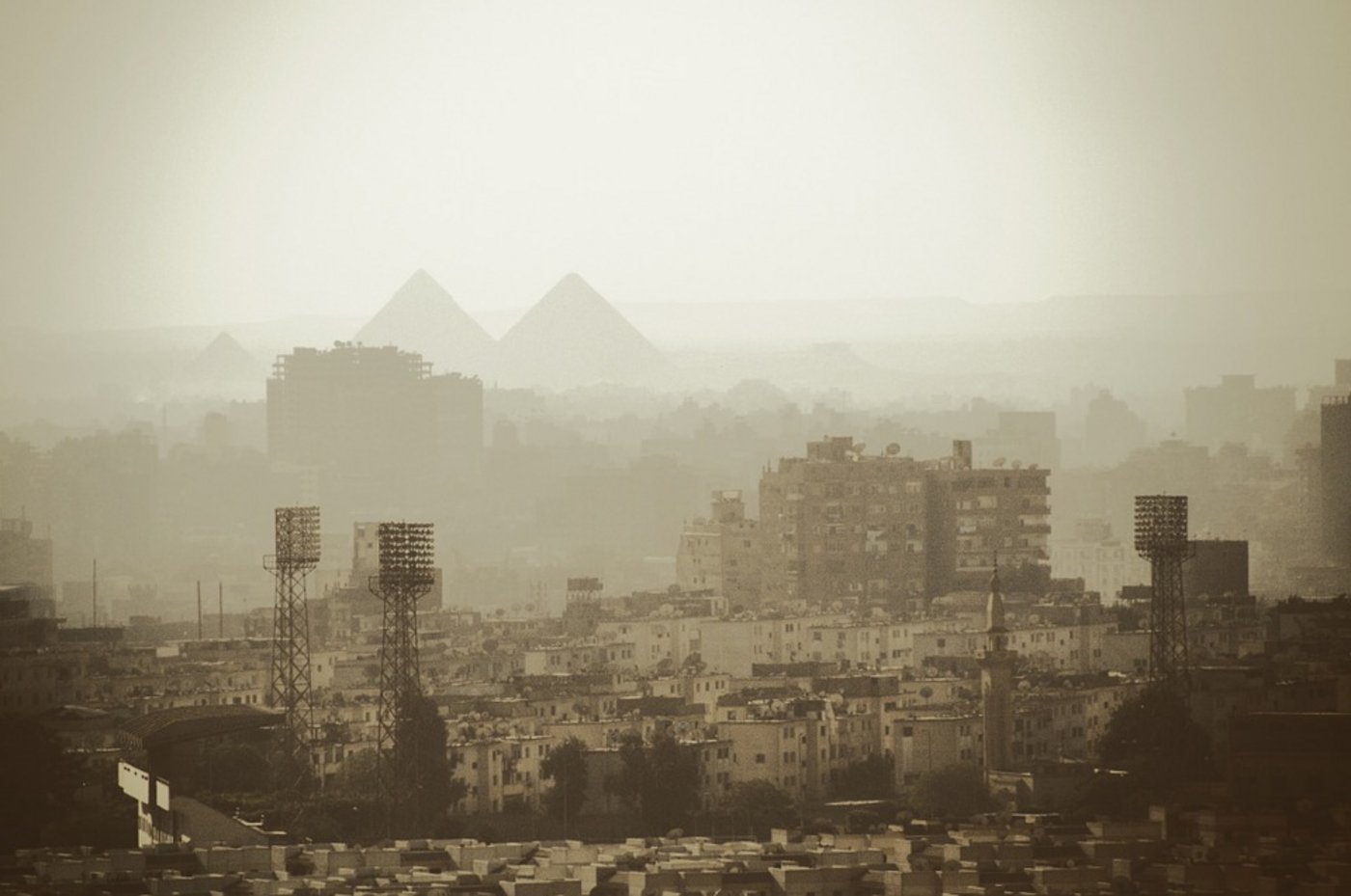 Smog über Kairo (Ägypten). (Symbolbild Pixabay)