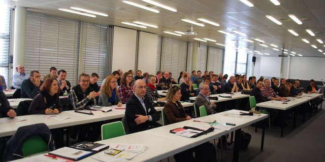 Die Tagung im Centre Löwenberg bei Murten FR war gut besucht: Vom Produzenten über den Berater bis hin zum Verarbeiter und Konsumenten. (Bild Peter Fankhauser)