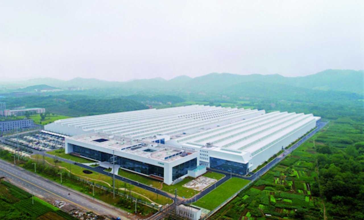 Der 200‘000 Quadratmeter grosse Neubau in Changzhou. (Bühler)