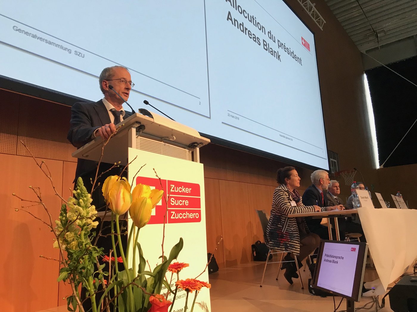 Verwaltungsratspräsident Blank warnt vor einem weiteren Rückgang der Flächen. (Bild akr)