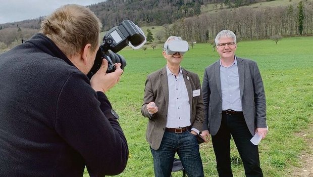 So konnte man das Pr So konnte man das Projekt begutachten.