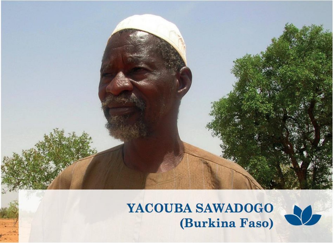 Für seine Leistungen erhielt Bauern Yacouba Sawadogo den mit rund 96'000 Euro dotierten Geldpreise. (Bild zVg)