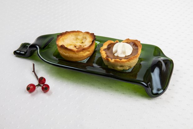Landfrauenküche 2019: Das Dessert von Aurelia Joly Tartelette-Duo. (Bild SRF/ Ueli Christoffel)