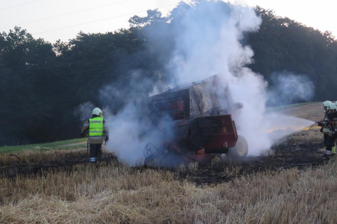 Beim Brand kamen keine Personen zu Schaden. (Bild Polizei Basel-Landschaft)