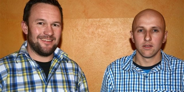 Die beiden neuen Viehschauexperten: Christian Zurbrügg (links) und Peter Brügger. (Bild sb)