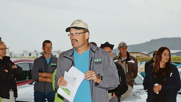 Hansueli Graf ist Präsident des Vereins Landenergie Schaffhausen. Das grosse Interesse von Landwirten und Landwirtinnen am Fachabend Biomasse hat ihn gefreut. (Bild Roland Müller)