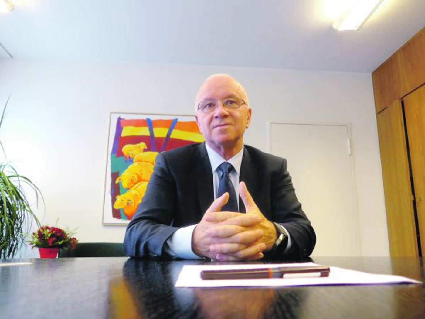 «Das tut weh»: BLW-Direktor Bernard Lehmann. (Bild akr)