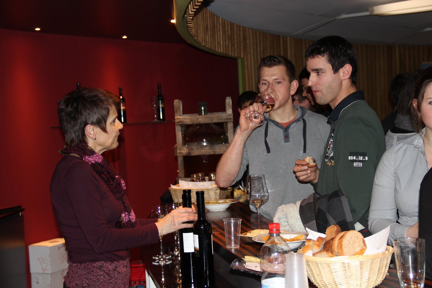 Auch das kulinarsiche kam nicht zu kurz: Degustation von Regionalprodukten.