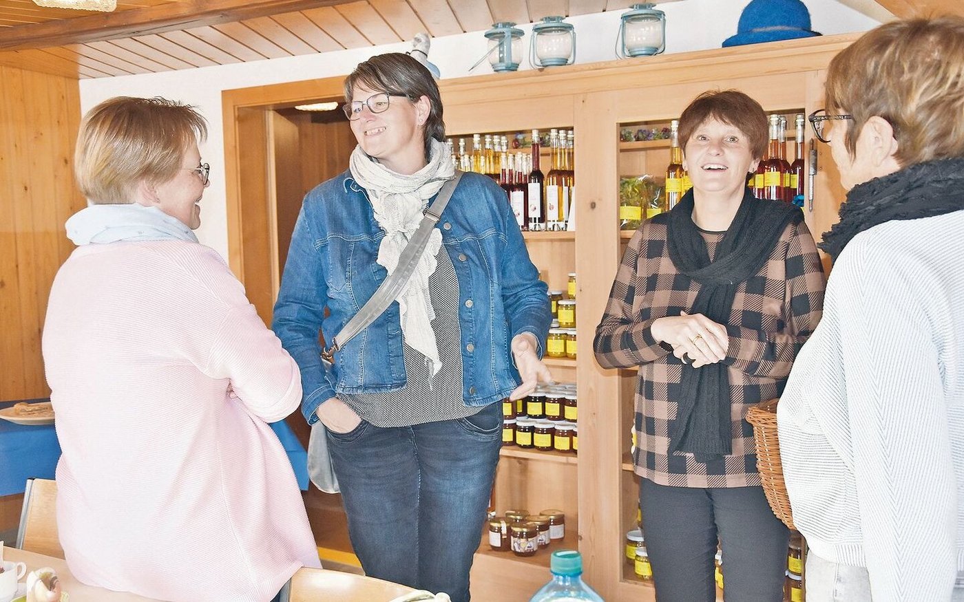 Am Anlass wurde eifrig diskutiert.